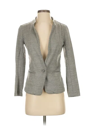 Pre-owned Banana Republic Factory Store Blazer Jacket In Gray
