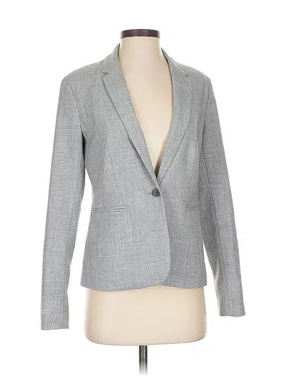 Pre-owned Banana Republic Factory Store Blazer Jacket In Gray