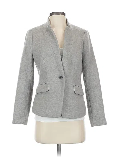 Pre-owned Banana Republic Factory Store Blazer Jacket In Gray