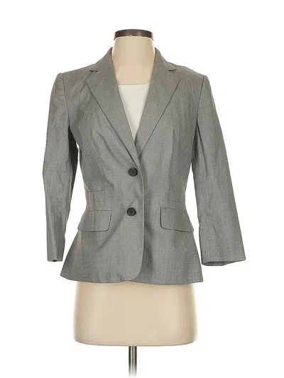 Pre-owned Banana Republic Factory Store Blazer Jacket In Gray