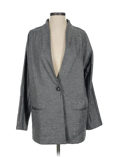 Pre-owned Banana Republic Factory Store Blazer Jacket In Gray