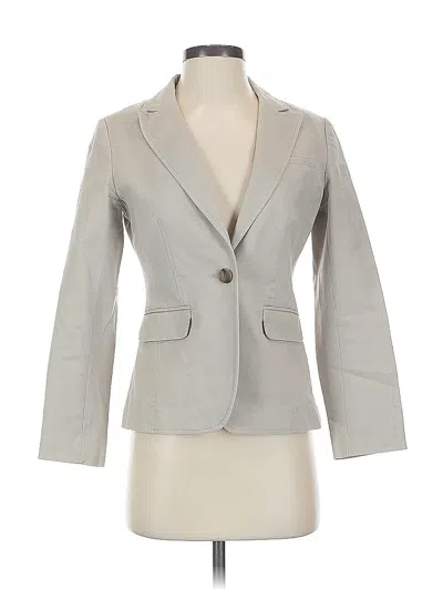 Pre-owned Banana Republic Factory Store Blazer Jacket In Gray