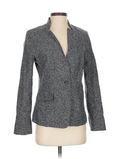 Pre-owned Banana Republic Factory Store Blazer Jacket In Gray