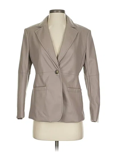 Pre-owned Banana Republic Factory Store Blazer Jacket In Gray