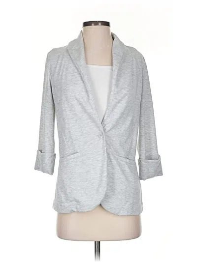 Pre-owned Banana Republic Factory Store Blazer Jacket In Gray