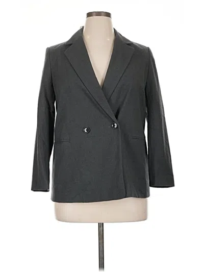 Banana Republic Factory Store Blazer Jacket In Gray