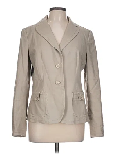 Pre-owned Banana Republic Factory Store Blazer Jacket In Tan
