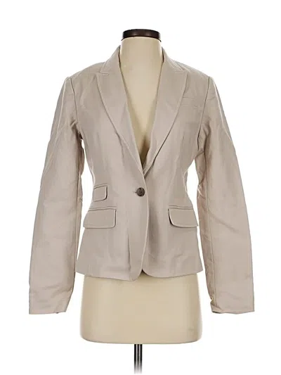 Pre-owned Banana Republic Factory Store Blazer Jacket In Tan