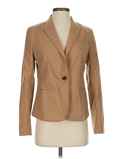 Pre-owned Banana Republic Factory Store Blazer Jacket In Tan