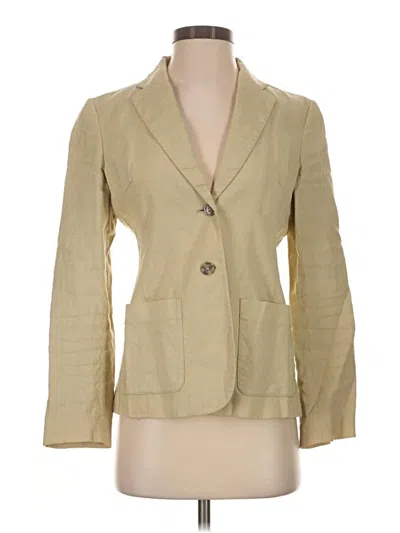 Pre-owned Banana Republic Factory Store Blazer Jacket In Tan