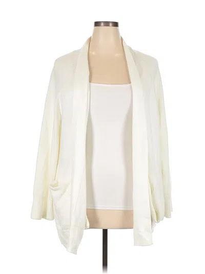 Pre-owned Banana Republic Factory Store Blazer Jacket In White