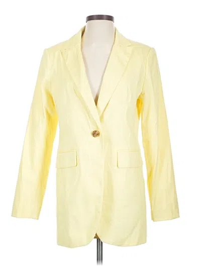 Banana Republic Factory Store Blazer Jacket In Yellow