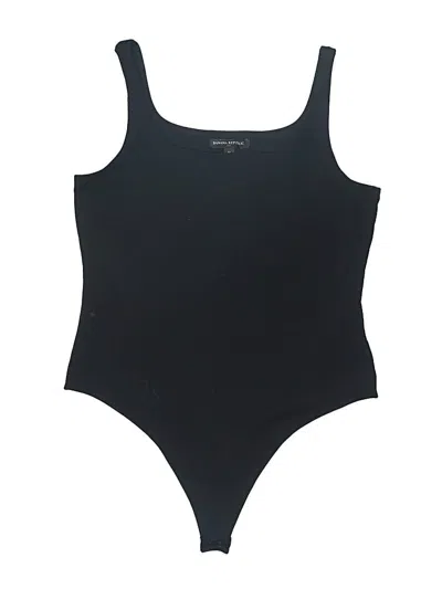 Pre-owned Banana Republic Factory Store Bodysuit In Black