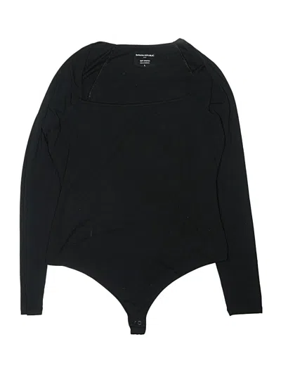 Pre-owned Banana Republic Factory Store Bodysuit In Black