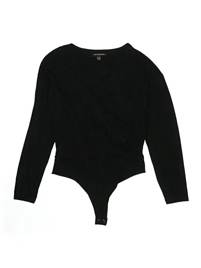 Pre-owned Banana Republic Factory Store Bodysuit In Black
