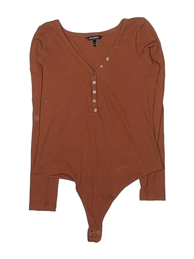 Pre-owned Banana Republic Factory Store Bodysuit In Brown
