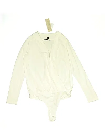Banana Republic Factory Store Bodysuit In Ivory