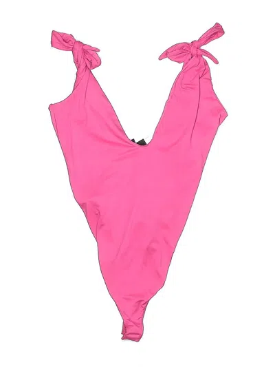 Pre-owned Banana Republic Factory Store Bodysuit In Pink