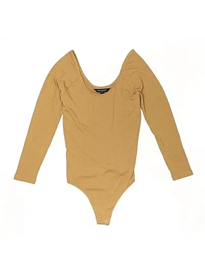Pre-owned Banana Republic Factory Store Bodysuit In Tan