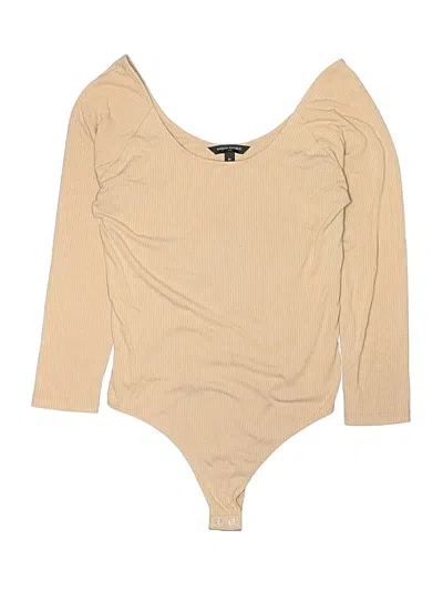 Pre-owned Banana Republic Factory Store Bodysuit In Tan