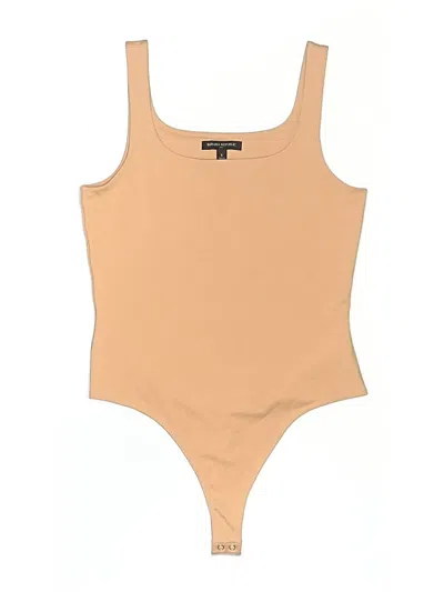 Pre-owned Banana Republic Factory Store Bodysuit In Tan