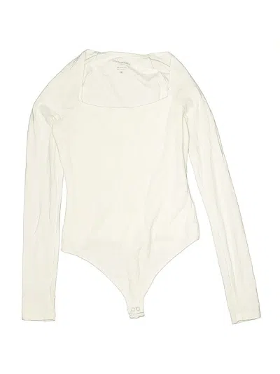 Pre-owned Banana Republic Factory Store Bodysuit In White