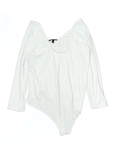 Pre-owned Banana Republic Factory Store Bodysuit In White