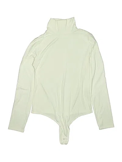 Pre-owned Banana Republic Factory Store Bodysuit In White