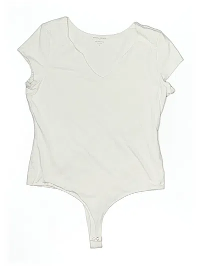 Pre-owned Banana Republic Factory Store Bodysuit In White