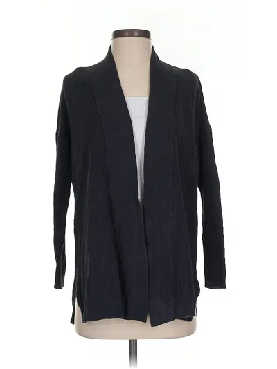 Pre-owned Banana Republic Factory Store Cardigan Sweater In Black