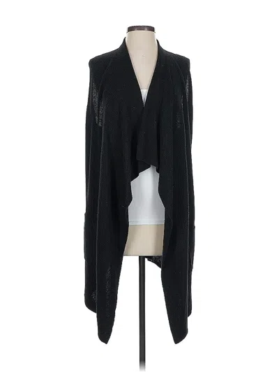 Pre-owned Banana Republic Factory Store Cardigan Sweater In Black