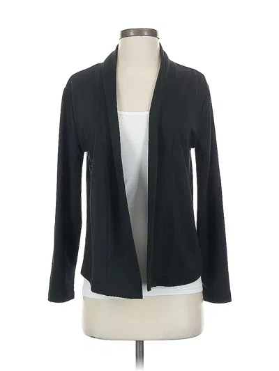 Pre-owned Banana Republic Factory Store Cardigan Sweater In Black