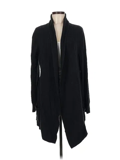 Pre-owned Banana Republic Factory Store Cardigan Sweater In Black