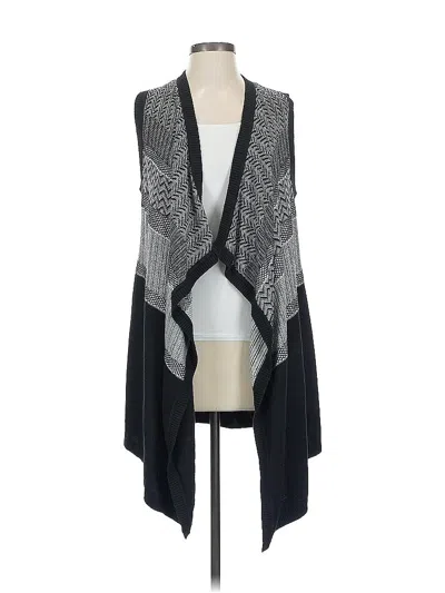 Pre-owned Banana Republic Factory Store Cardigan Sweater In Black