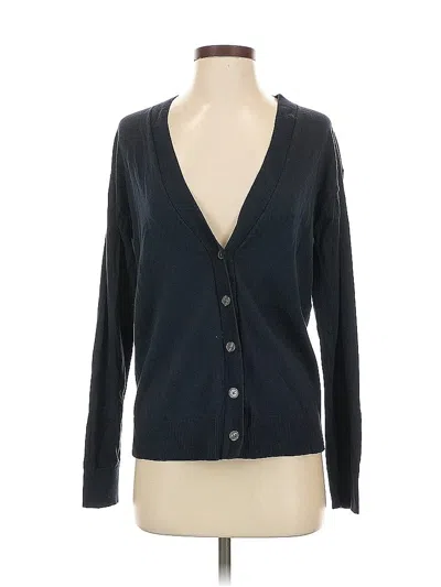 Pre-owned Banana Republic Factory Store Cardigan Sweater In Black