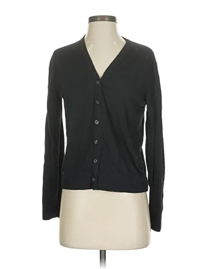 Pre-owned Banana Republic Factory Store Cardigan Sweater In Black