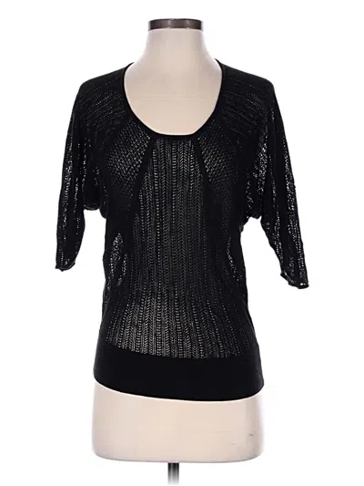 Pre-owned Banana Republic Factory Store Cardigan Sweater In Black