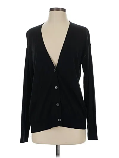 Pre-owned Banana Republic Factory Store Cardigan Sweater In Black