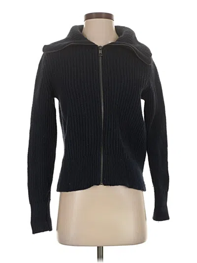 Pre-owned Banana Republic Factory Store Cardigan Sweater In Black