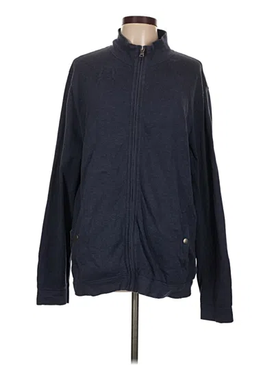Pre-owned Banana Republic Factory Store Cardigan Sweater In Blue