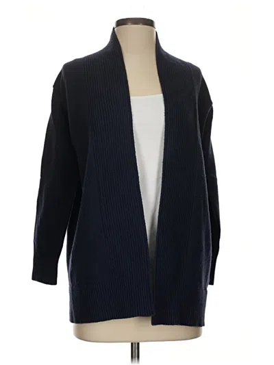 Pre-owned Banana Republic Factory Store Cardigan Sweater In Blue