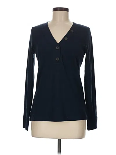 Pre-owned Banana Republic Factory Store Cardigan Sweater In Blue