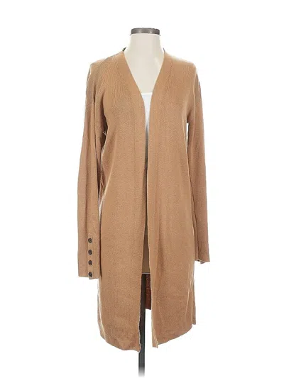 Pre-owned Banana Republic Factory Store Cardigan Sweater In Brown