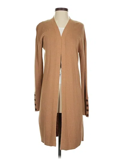 Pre-owned Banana Republic Factory Store Cardigan Sweater In Brown