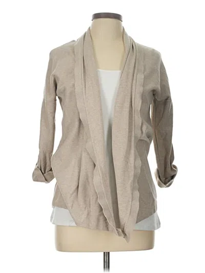 Pre-owned Banana Republic Factory Store Cardigan Sweater In Brown