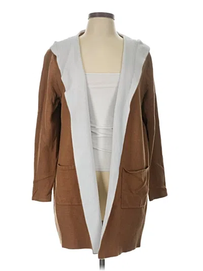 Pre-owned Banana Republic Factory Store Cardigan Sweater In Brown