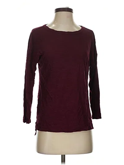Pre-owned Banana Republic Factory Store Cardigan Sweater In Burgundy