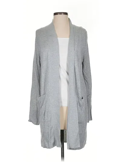 Pre-owned Banana Republic Factory Store Cardigan Sweater In Gray