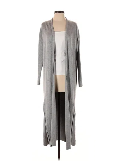 Pre-owned Banana Republic Factory Store Cardigan Sweater In Gray