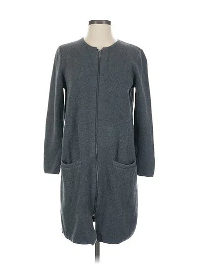 Pre-owned Banana Republic Factory Store Cardigan Sweater In Gray